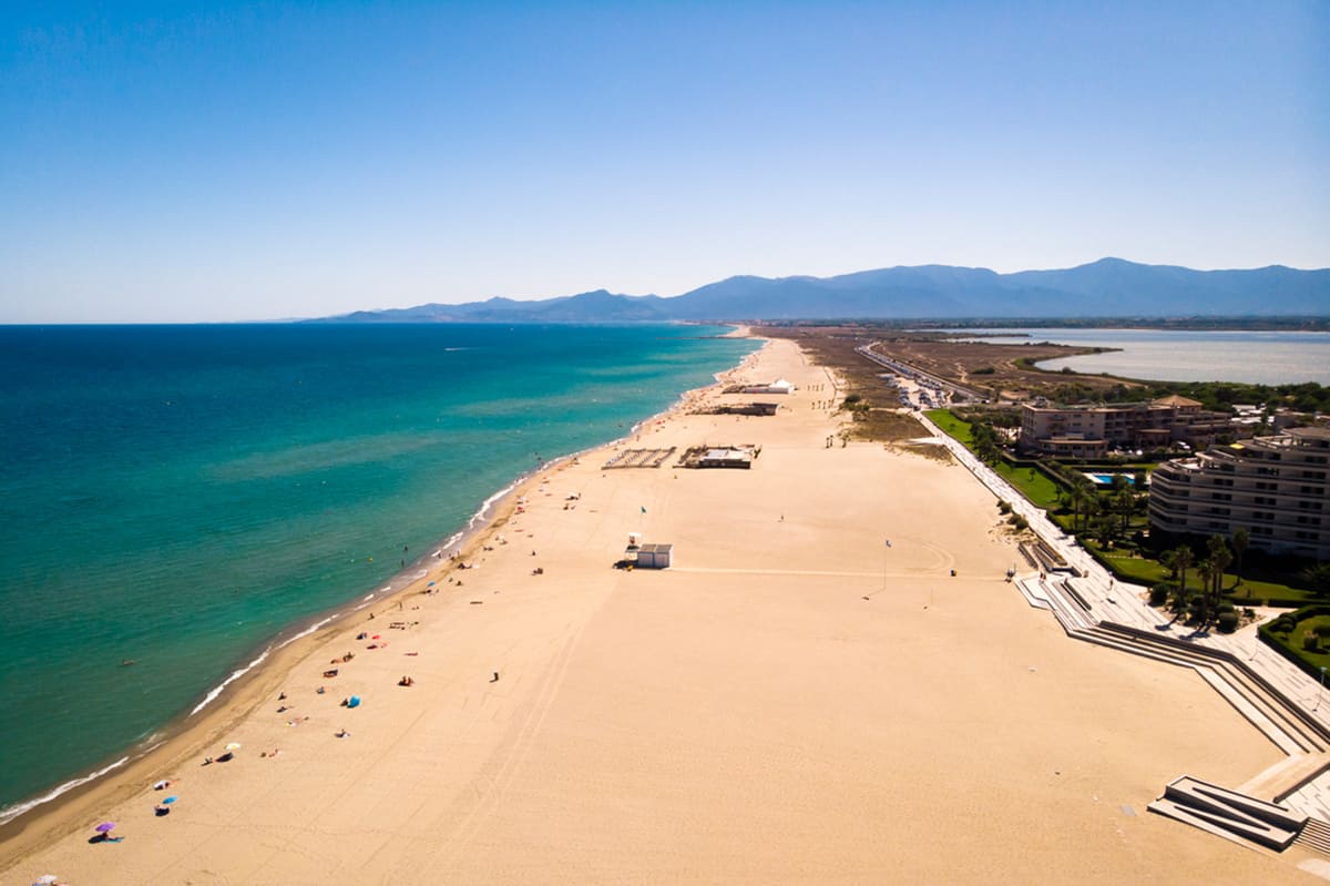 Les plages de Canet en roussillon Les plages de sables de Canet en roussillon