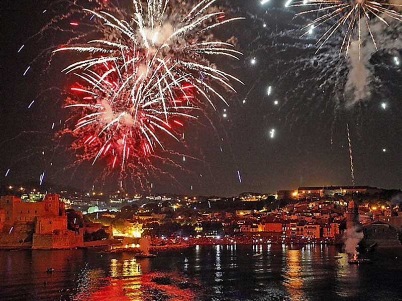 le festival saint vincent le festival saint vincent au mois d-aout a collioure