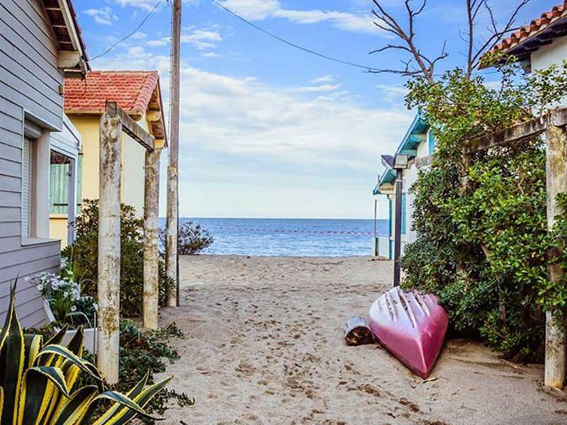 La plage du Racou La plage du Racou- Argeles sur mer